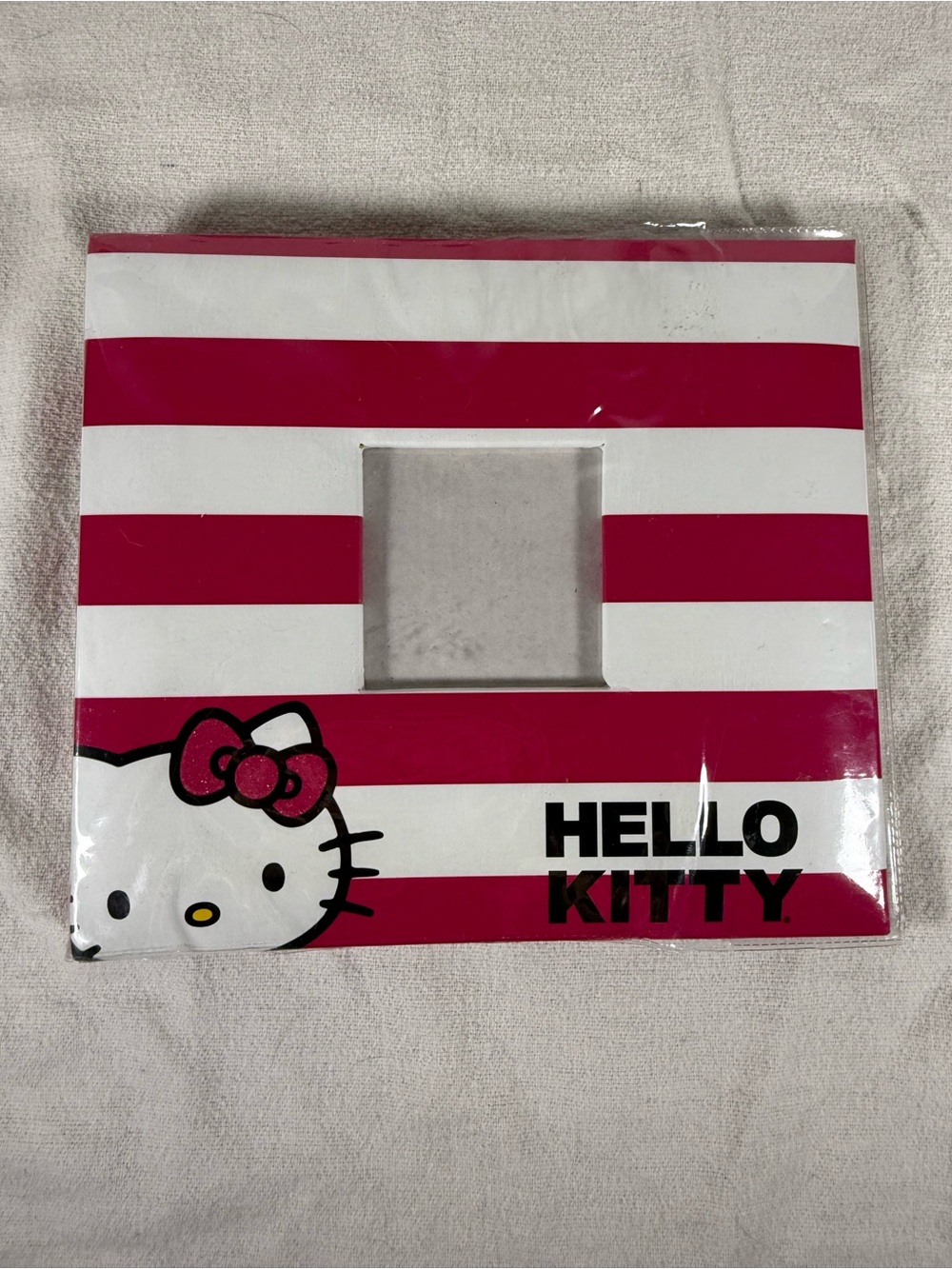 Sanrio Hello Kitty 20 Pages Pink & White Striped Photo Album